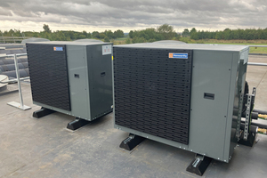 Pompe à chaleur air-eau Palm 10 kW R290 haute température, alimentée par énergie solaire/électrique, classe A+++, efficacité énergétique 5+, garantie 5 ans - Product Image 3