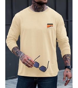 Sudadera de Hombre de Talla Grande, Diseño Nuevo, Casual, Elegante, Manga Larga, Cuello Redondo, Hombros Caídos, Estampada, Cómoda, de Bangladesh - Product Image 2