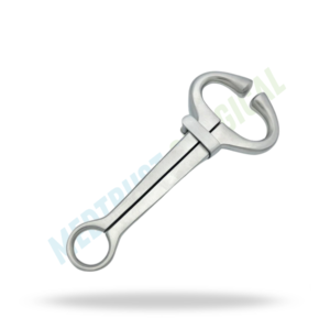 Correa de control para ganado estilo Harms, tamaño estándar, instrumento veterinario para animales de granja - Product Image 3