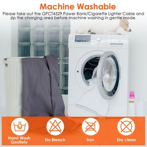 ผ้าห่มไฟฟ้าอุ่นได้ทั้งตัว ใช้ได้ทั้งในบ้านและนอกบ้าน ปรับความร้อนได้ 3 ระดับ ซักเครื่องได้ ใช้งานได้นาน 2 ชั่วโมง - Product Image 5