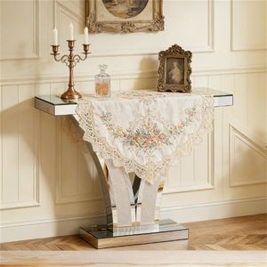 Consolle Moderna a V con Scrivania Unica e Funzionalità di Archiviazione per Ingresso e Ufficio Domestico - Product Image 1