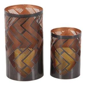 Lanternes votives décoratives en métal en gros – Porte-bougies géométriques découpés au laser pour les faveurs de mariage et l'ambiance des halls d'hôtel - Product Image 6