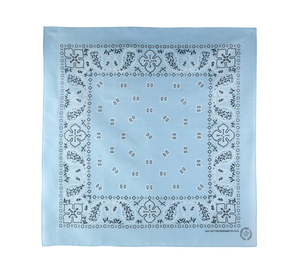 Custom Logo Printed Cotton <b>Square</b> Head <b>Scarf</b> Bandana Solid Plaid Striped Skin-Friendly Breathable Bandana - Product Image 4