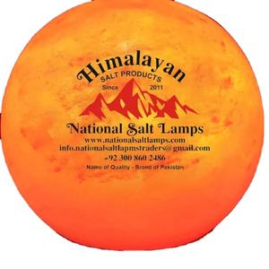 Lampe boule de sel rose de l'Himalaya avec bol sculpté écologique Designs de fleurs Home Decor Feng Shui Produit d'artisanat naturel - Product Image 1