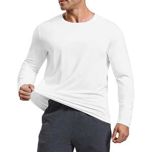 T-shirt en coton à manches longues pour hommes, décontracté, streetwear, mode - Product Image 4