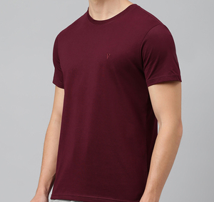 Camiseta Básica de Algodón Personalizada Premium para Hombre, Corte Regular, Ligera, Transpirable, Manga Corta, Informal, Lisa, para Ropa Urbana - Product Image 5