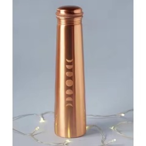 Modern Design <b>Copper</b> <b>Drinking</b> <b>Bottle</b> Stylish Water Storage for Gym Office Travel Daily Use - Product Image 2