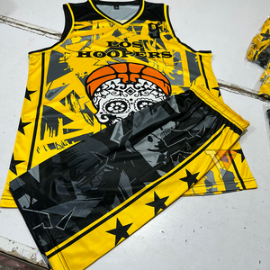 Custom Breathable Quick Dry 100% <b>Polyester</b> Heat-Transfer Printed Color Blocking Flag Football Uniform Set Summer Jersey <b>Shorts</b> - Product Image 2