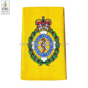 ป้ายทอติดบ่าแบบนุ่ม ป้ายแสดงยศแบบกำหนดเองได้ - Product Image 6