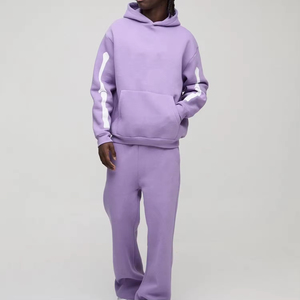 Nouvelle Collection : Survêtements Homme Unisexe Couleur Unie – Ensemble Deux Pièces Tendance (Hoodie et Jogger) - Product Image 2