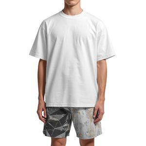 Ensemble T-shirt et short décontracté d'été pour homme MATEX SPORTS, imprimé numérique - Product Image 4