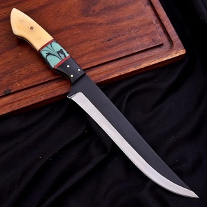 Cuchillo de Cocina Profesional Hecho a Mano con Botón Deslizante de Apertura Rápida, Alta Durabilidad, Personalizable, con Mango de Resina Micarta - Product Image 1