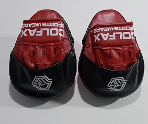 Colfax Sports Wears Boxing <b>Focus</b> Mitts PU Leather Cowhide Custom Color Durable Training Equipment Muay Thai Curved <b>Pad</b> <b>Focus</b> <b>Pad</b> - Product Image 4