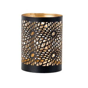 Nouveau porte-bougie tendance avec un design découpé complexe, en métal décoratif résistant à la rouille, taille et forme personnalisées - Product Image 1