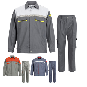 Best Selling Breathable Men's/Women's Workwear Set Welding Clothes & <b>Car</b> Wash Uniform Low MOQ Service Letter Pattern - Product Image 1