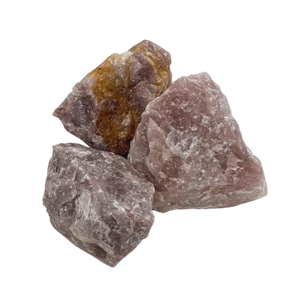 Piedra de Cuarzo Fresa, Gema Natural sin Pulir, Cristal de Sanación Reiki para Feng Shui, Tallado a Mano, Tamaño Personalizado - Product Image 3