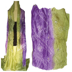 Bufanda de Seda Anudada a Mano de Diseño, Fabricante y Exportador Premium, para Mujeres y Hombres, Estilo Étnico Largo, Moda de Primavera de Lujo - Product Image 6