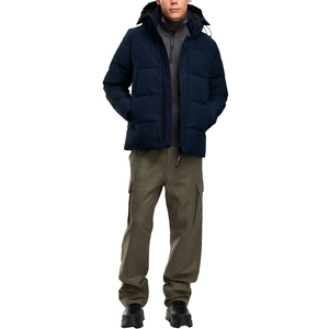 Nouvelle arrivée : veste d'hiver matelassée brillante pour homme, coupe-vent, rembourrée, épaisse, à capuche. - Product Image 4
