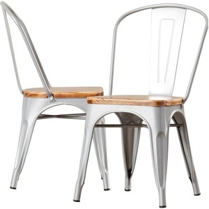 Silla de comedor industrial moderna para cafetería restaurante cafetería precio directo de fábrica al por mayor material metálico - Product Image 2