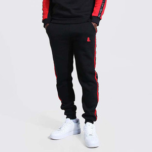 Nuevo Conjunto Deportivo de Invierno para Hombre, Estampado, con Bloques de Color, Cuello Redondo, Transpirable, de Secado Rápido, 2 en 1, Estilo Urbano, 100% Algodón - Product Image 5