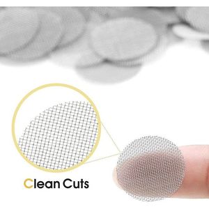 200 Pezzi Filtri per Tubi in Acciaio Inox da 1/2 Pollice, Scatola Metallica Inclusa, Alta Qualità - Product Image 1