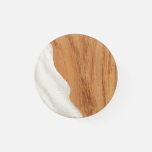 Boutons en résine en forme de corne d'animal, décoration artistique pour la maison, forme sculptée, couleur naturelle - Product Image 3