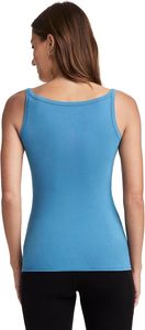 Women's Cotton Cami Top Spaghetti Strap Camisole Sleeveless Tank Top Slim Fit Stretch Ribbed Cami Casual Summer Ladies Camisole - Product Image 3