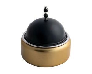 Casseroles de buffet de nourriture au design élégant chauffe-plats décoratif en métal marmite chaude de Ramadan arabe finie personnalisée - Product Image 5