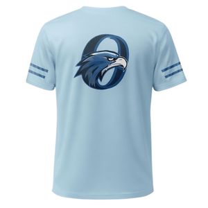 Camiseta Deportiva Azul Cielo para Hombre, Ropa Deportiva de Poliéster, Ropa de Entrenamiento Atlético, Ropa de Equipo, Ropa de Alto Rendimiento para Juegos al Aire Libre - Product Image 2