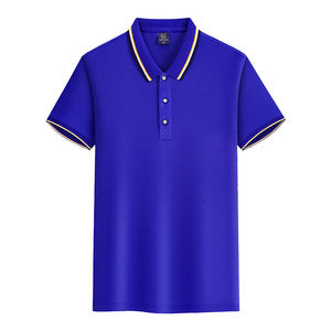Camisetas Polo Casuales de Alta Calidad con Logotipo Personalizado, Sin Encogimiento, Lavadas, de Tela de Seda, 100% Poliéster, para Hombre - Product Image 6