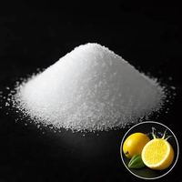 Acide citrique anhydre, cristal blanc, acide organique, acidifiant pour aliments et boissons, ingrédient industriel