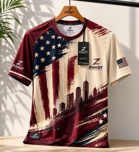 เสื้อยืด ZIAKOT ดีไซน์ใหม่สำหรับผู้ชาย ลายจิ๊กซอว์สีสันสดใส 3 มิติ สนับสนุนการสร้างความตระหนักรู้เกี่ยวกับออทิสติก - Product Image 3