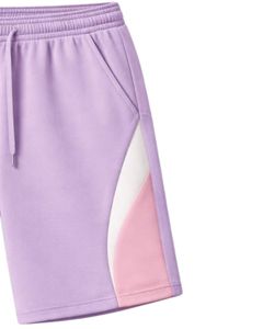 Pantalones Cortos Deportivos de Jersey para Hombre, Color Rosa Lavanda, Casuales, de Verano, de Algodón y Poliéster, con Cordón y Cintura Elástica, para Gimnasio, Proveedor - Product Image 4