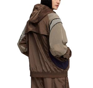 Custom <b>Women's</b> Breathable Windbreaker <b>Jacket</b> Plus Size Summer Outdoor Clothing With Piping <b>Light</b> Hood Windproof Woven Fabric - Product Image 5