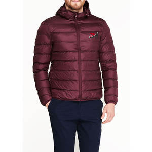 Chaqueta Acolchada para Hombre, Personalizada con Logotipo, de Poliéster, Impermeable, para Uso en Exteriores, Venta al Por Mayor - Product Image 1