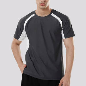 Camiseta Deportiva Transpirable de 250 Gsm, Diseño de Paneles Personalizado al por Mayor, Ropa Deportiva de Entrenamiento, Diseño Cómodo - Product Image 5