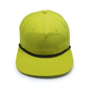 Fabric Silver Baseball <b>Caps</b> Fit Unisex Bulk Logo Breathable Mesh Copper Cotton Buckle Adjustable 5-Panel Custom Neon Embroidered - Product Image 5