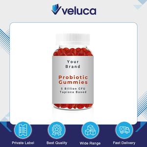 Gomitas Probióticas Rojas de Alta Calidad de Origen Estadounidense, 5 Mil Millones de UFC, a Base de Tapioca, Suplemento Nutricional para Adultos, Botella PET, Precio Original - Product Image 3