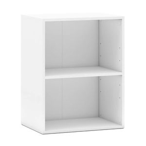 Libreria a 2 cubi con scaffale regolabile a 5 posizioni, da terra - Product Image 2