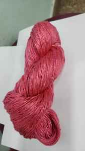 Hilo de Seda Eri Teñido en Amarillo Mostaza, Hilo de Seda Suave para Tejido a Mano, Tejido de Punto y Crochet - Product Image 4