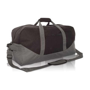 Sac de sport Huzu Enterprises HE-SB-1104 bleu 600D 50-70L avec bandoulière et poche avant pour la gym, le fitness et les voyages - Product Image 4