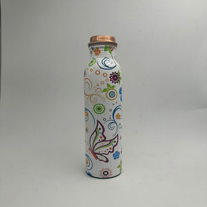 Botella de Cobre Indio para 100%, utensilios de cocina y Mesa, botellas de agua de cobre puro disponibles a un precio asequible - Product Image 4