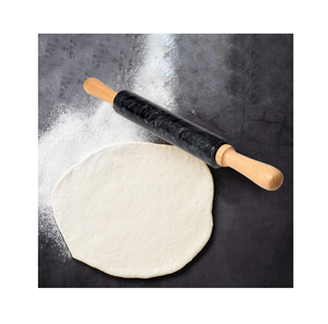 Decorative Handmade Wooden Kitchen Rolling Pin with Eco-Friendly Pastry <b>pizza</b> Preparation Roller At Competitive Price - Product Image 6