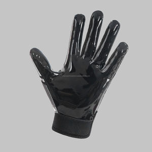 ถุงมือฟุตบอลสำหรับผู้ใหญ่อเมริกันพิมพ์ลายดิจิทัลระบายอากาศโลโก้ออกแบบได้ตามต้องการสี - Product Image 2