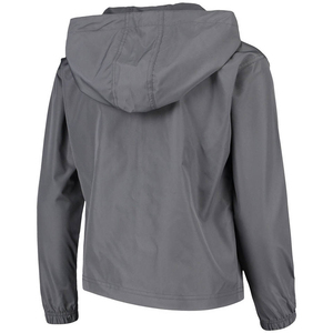 Men's Hooded Waterproof Polyester <b>Jacket</b> Solid Color Casual Zipper Closure Regular Fit Windbreaker <b>Jackets</b> - Product Image 1