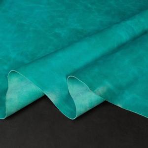 Solid Mustard Yellow Fabric Sheet Soft Textured Material for Crafting and Sewing Waterproor 100% Natural Genuine <b>Leather</b> Grain - Product Image 5