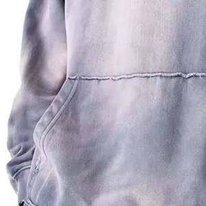 Men <b>Tie</b> <b>Dye</b> Hoodie Tracksuit <b>Set</b> Full Length Sweatpants Loose Fit Breathable Cotton Casual Autumn Wear - Product Image 5