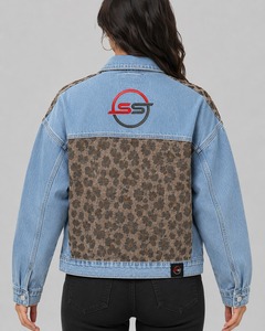 Women's Classic Blue <b>Denim</b> Vest <b>Sleeveless</b> Button Front Casual Jean <b>Jacket</b> with Chest Pockets for Everyday Wear and Layering - Product Image 6