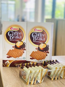 Routine matinale élégante - Biscuits Braka au café 150g Petit-déjeuner Collation faible en gras et faible en glucides |   Service de personnalisation d'emballages OEM ODM - Product Image 3