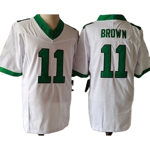 2025 nuevos diseños, camisetas cosidas, camisetas de fútbol americano para 32 equipos, camiseta de fútbol americano Christian Mccaffrey Stitch - Product Image 2